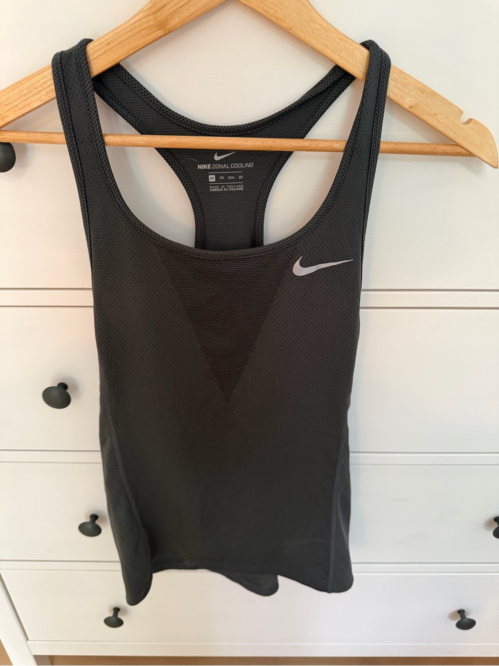 Nike Black Zonal Cooling Racerback Tank Top - Picture 2 of 4